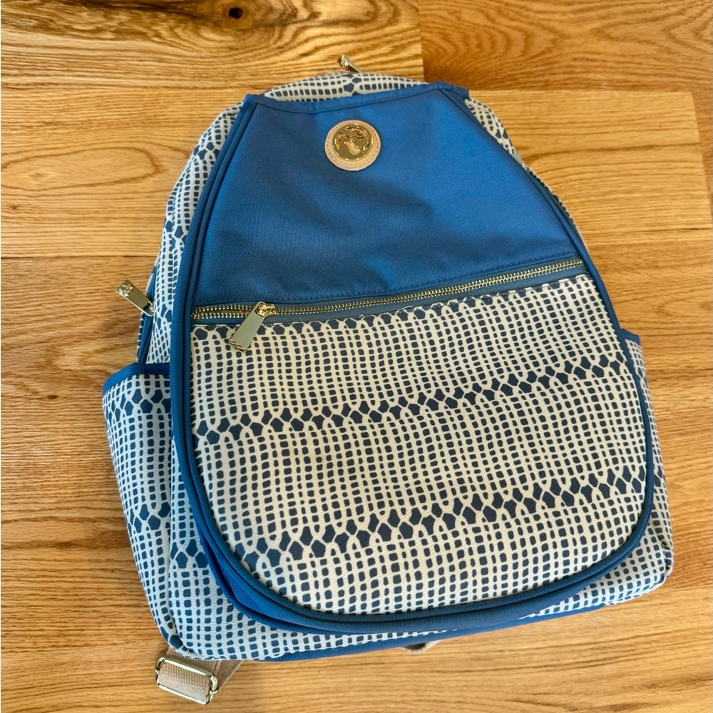 Beautiful Spartina Tennis Backpack! Like brand new! 16'' W; 15.5'' H; 6'' D